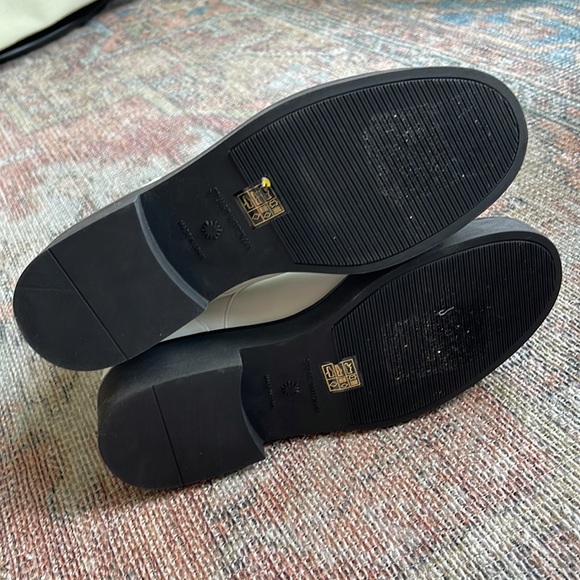 STUART WEITZMAN Lodge Zip Leather Bootie in White - Picture 8 of 9